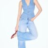 D91 Blugi Wide Leg cu talie joasă D91 Blugi Wide Leg cu talie joasă
