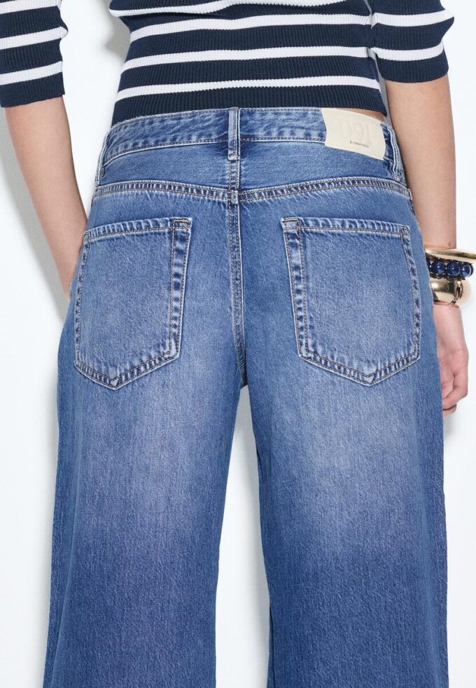 D91 Blugi Wide Leg cu talie joasă D91 Blugi Wide Leg cu talie joasă