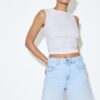 D93 Pantaloni scurți lungi din denim D93 Pantaloni scurți lungi din denim