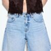 D93 Pantaloni scurți lungi din denim D93 Pantaloni scurți lungi din denim