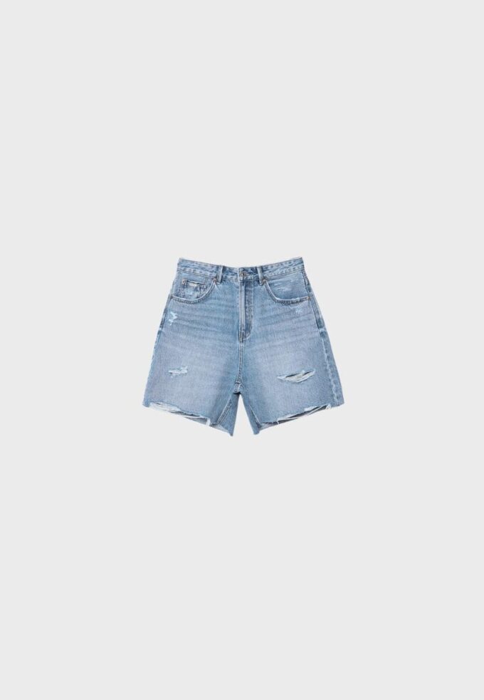 D93 Pantaloni scurți lungi din denim D93 Pantaloni scurți lungi din denim