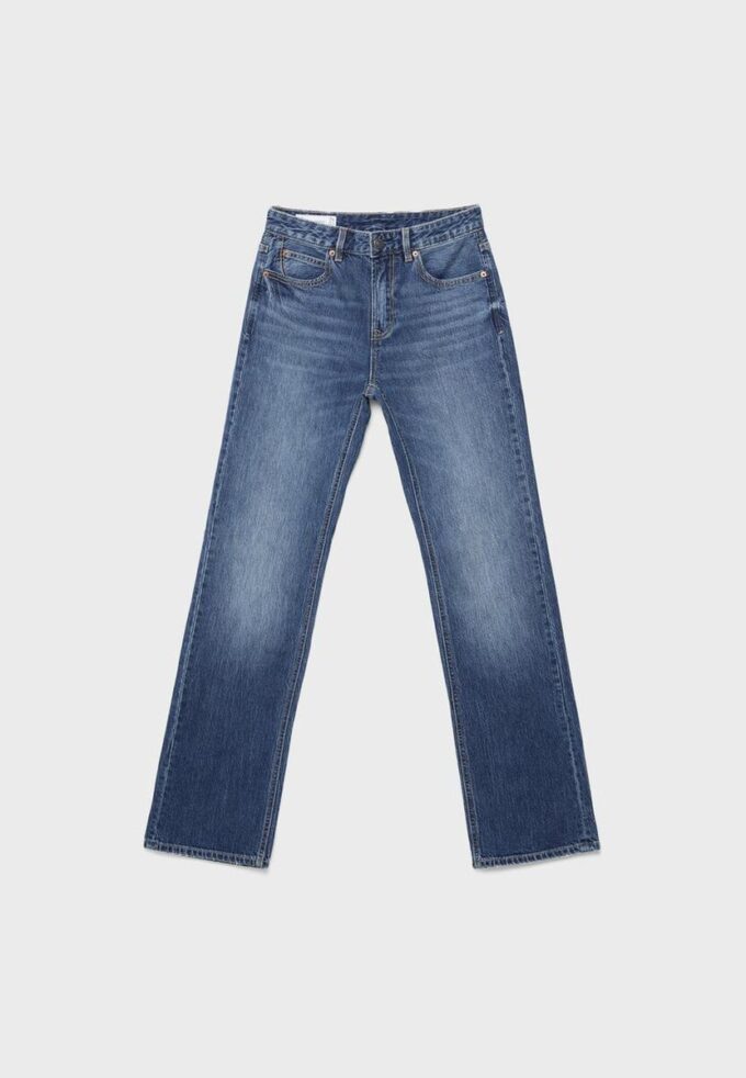 D98 Blugi cu croi drept D98 Blugi cu croi drept