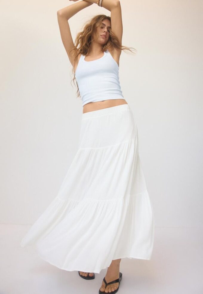 Fustă midi boho
