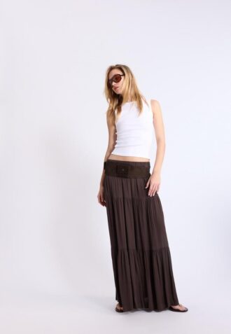Fustă midi boho