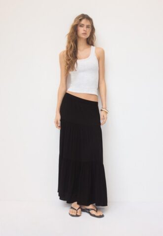 Fustă midi boho