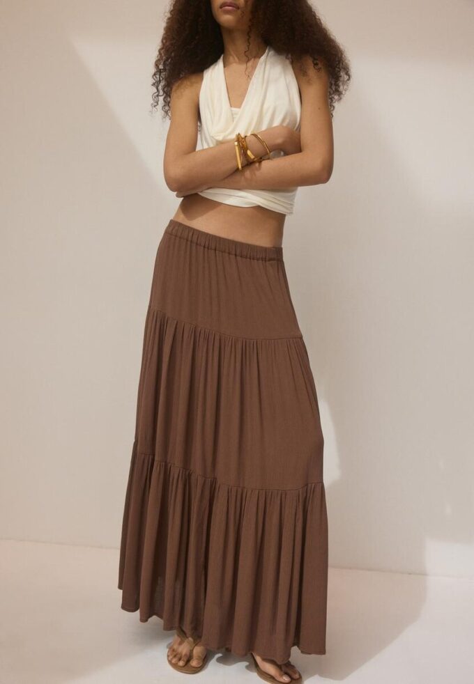 Fustă midi boho