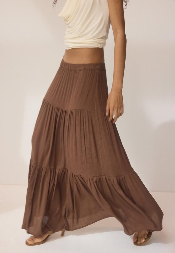 Fustă midi boho
