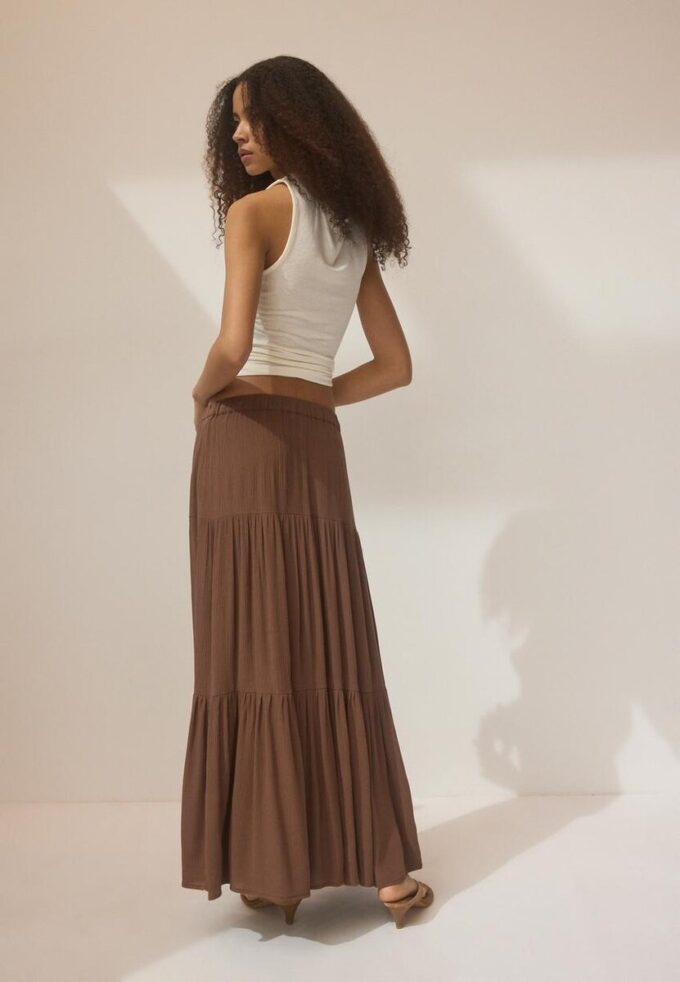 Fustă midi boho