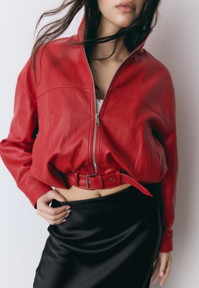 Fustă midi din satin Fustă midi din satin