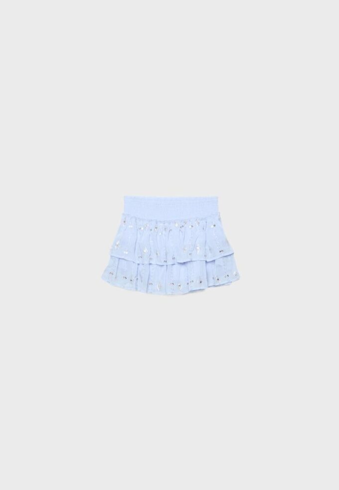 Fustă mini brodată Fustă mini brodată