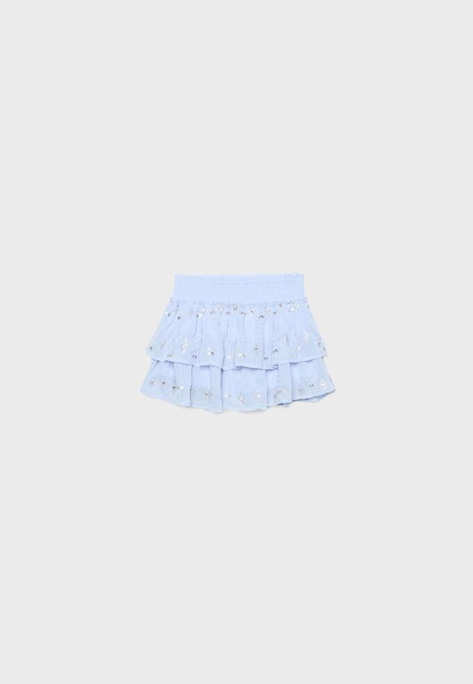 Fustă mini brodată Fustă mini brodată