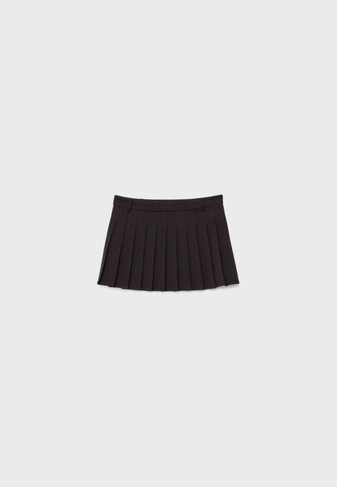 Fustă mini cu pliuri Fustă mini cu pliuri