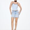 Fustă mini din denim D60 Fustă mini din denim D60