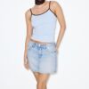 Fustă mini din denim D60 Fustă mini din denim D60