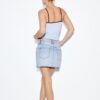 Fustă mini din denim D60 Fustă mini din denim D60
