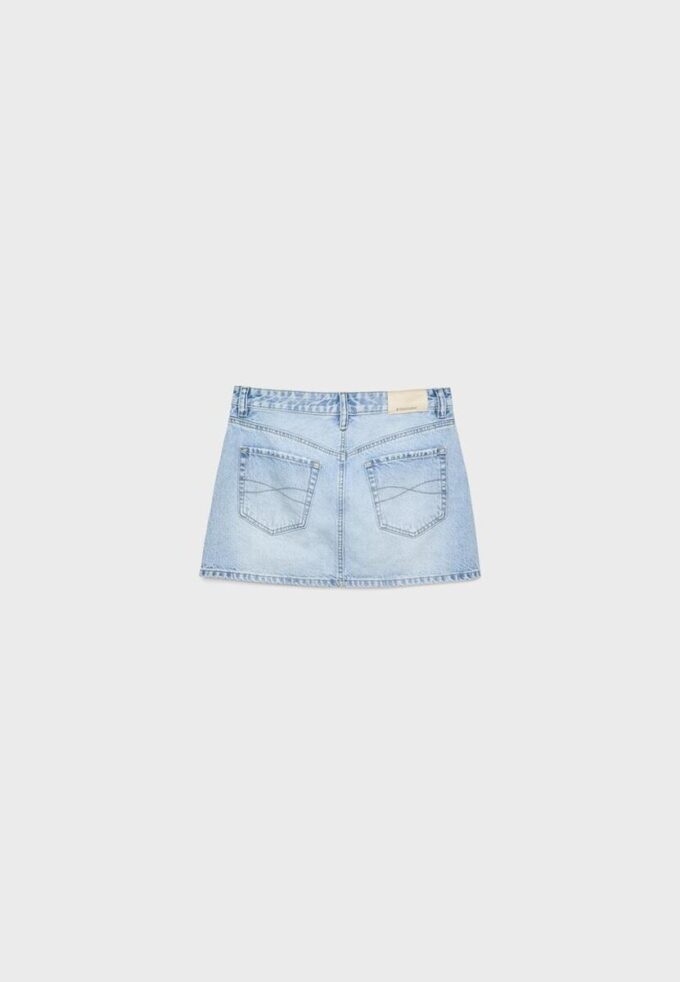 Fustă mini din denim D60 Fustă mini din denim D60