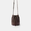 Geantă crossbody croșetată în culori contrastante Geantă crossbody croșetată în culori contrastante