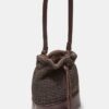 Geantă crossbody croșetată în culori contrastante Geantă crossbody croșetată în culori contrastante