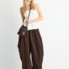Geantă crossbody croșetată în culori contrastante Geantă crossbody croșetată în culori contrastante