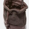 Geantă crossbody croșetată în culori contrastante Geantă crossbody croșetată în culori contrastante