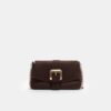 Geantă crossbody cu cataramă neregulată