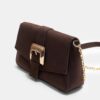 Geantă crossbody cu cataramă neregulată