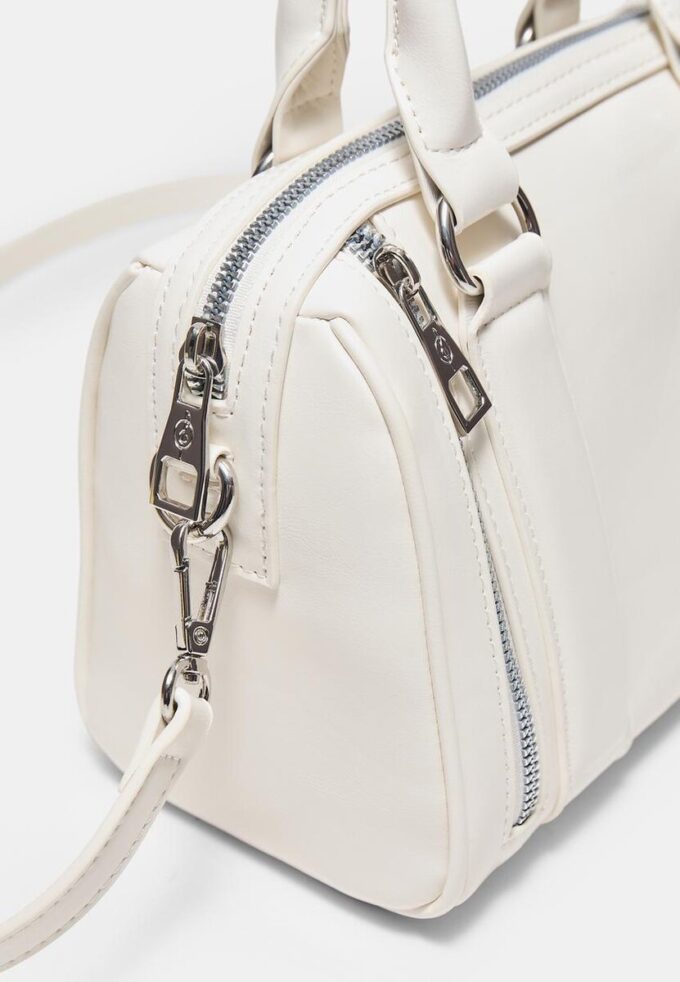 Geantă crossbody cu detaliu fermoar