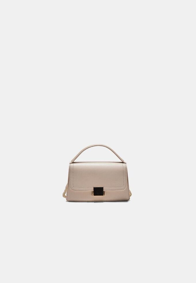 Geantă crossbody cu două mânere Geantă crossbody cu două mânere