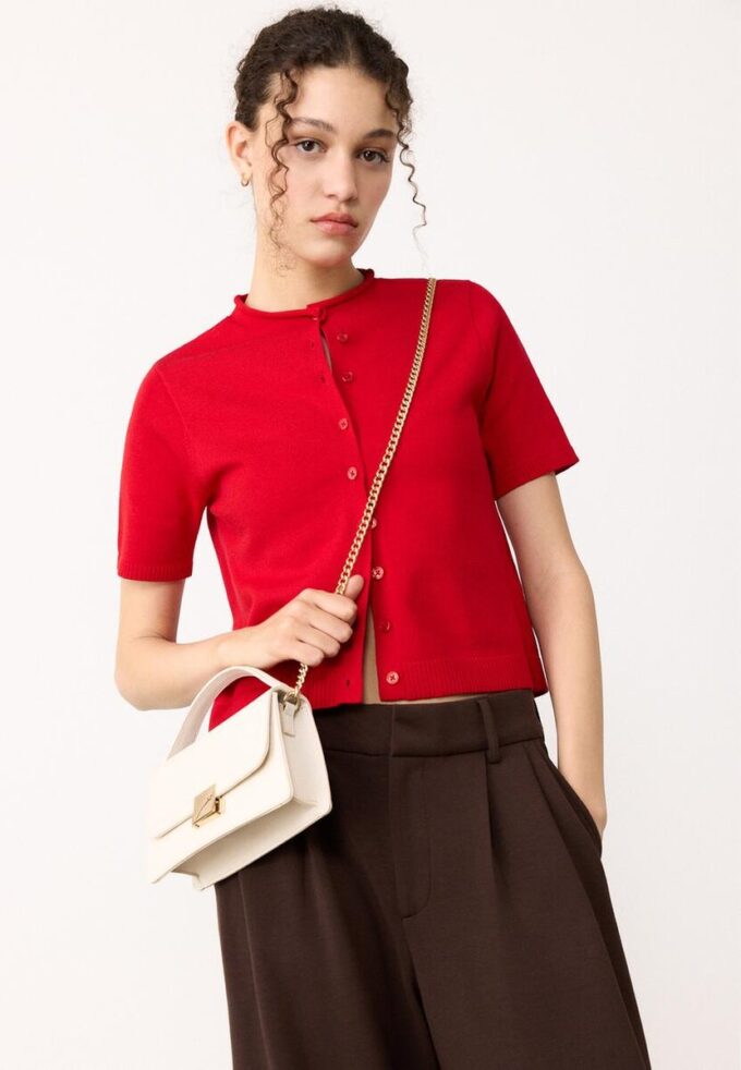 Geantă crossbody cu două mânere Geantă crossbody cu două mânere