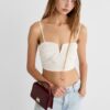 Geantă crossbody cu două mânere Geantă crossbody cu două mânere