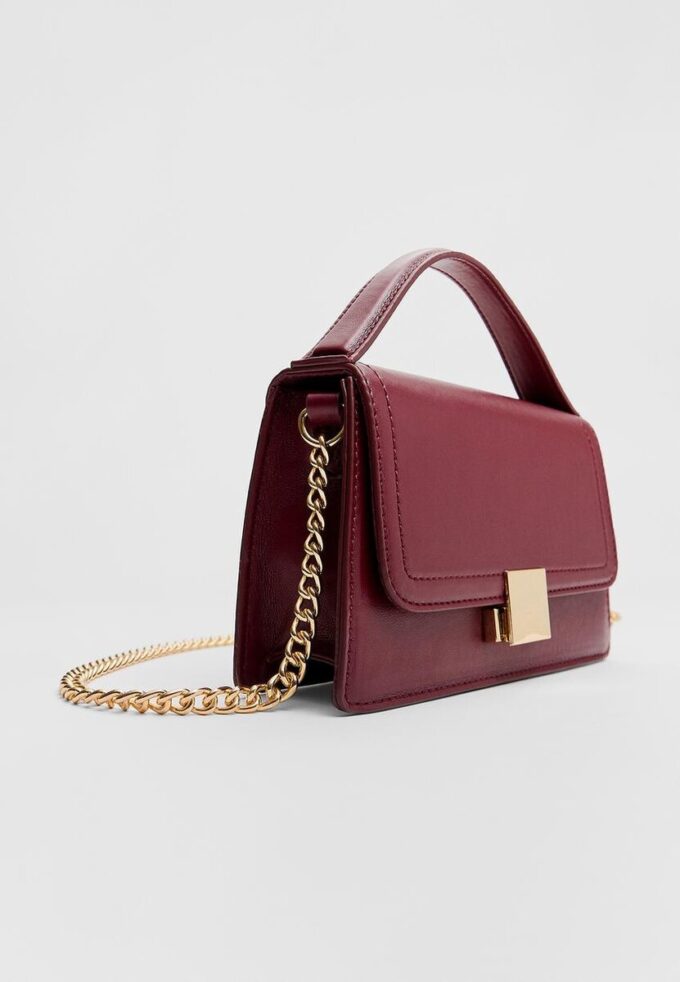 Geantă crossbody cu două mânere Geantă crossbody cu două mânere