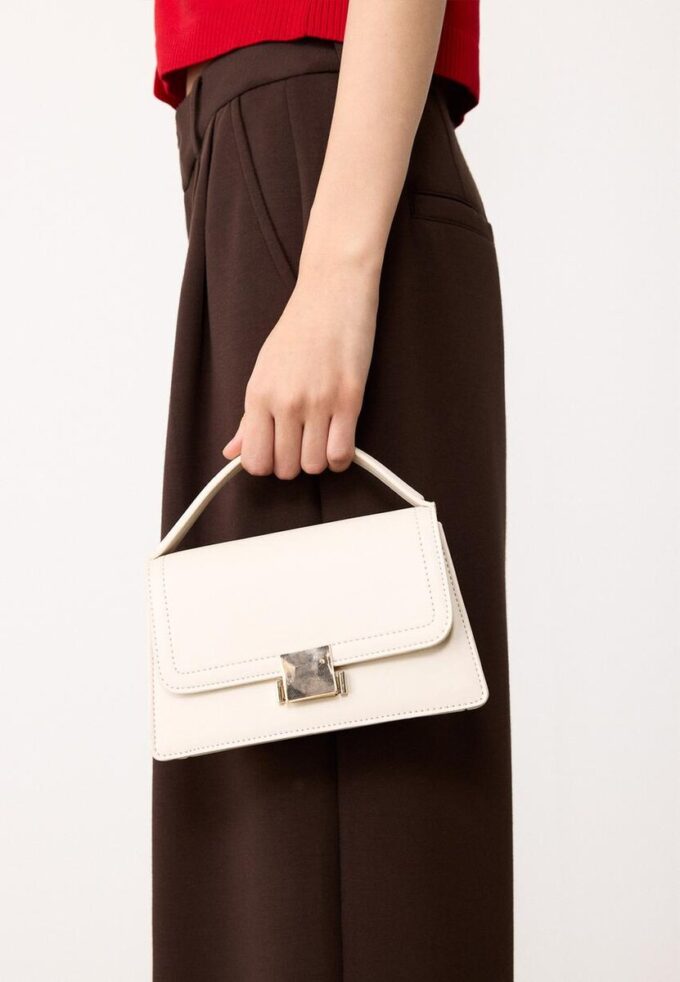 Geantă crossbody cu două mânere Geantă crossbody cu două mânere