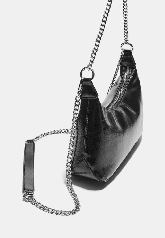 Geantă crossbody cu lanțuri