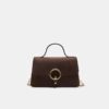 Geantă crossbody cu închizătoare rotundă Geantă crossbody cu închizătoare rotundă