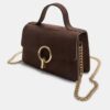 Geantă crossbody cu închizătoare rotundă Geantă crossbody cu închizătoare rotundă