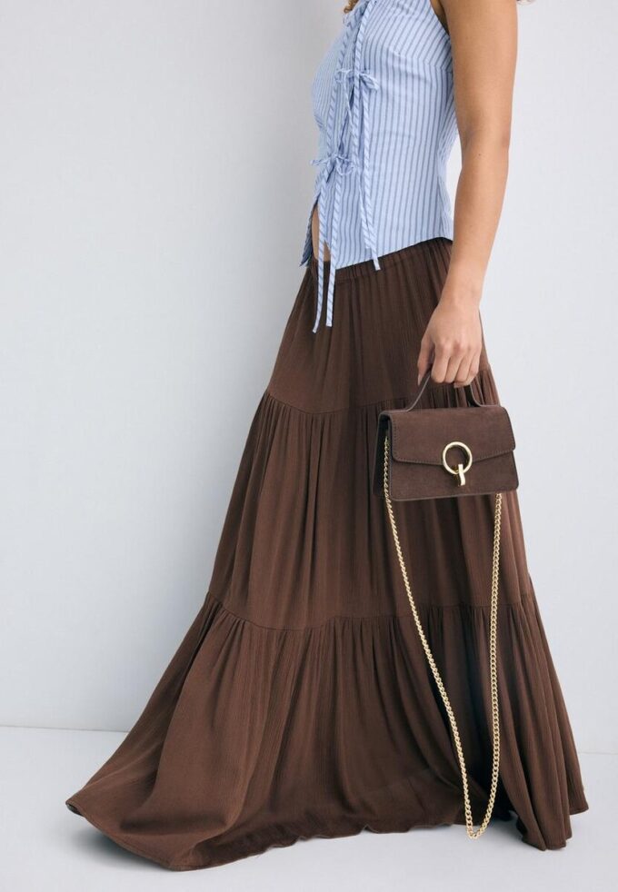 Geantă crossbody cu închizătoare rotundă Geantă crossbody cu închizătoare rotundă