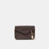Geantă crossbody tip plic cu efect de rafie Geantă crossbody tip plic cu efect de rafie