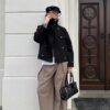 Geantă de umăr cu detaliu în formă de inimă