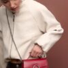 Geantă de umăr cu închizătoare rotundă Geantă de umăr cu închizătoare rotundă