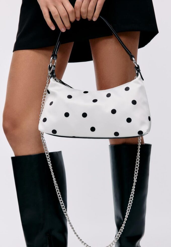 Geantă de umăr Polka Dot Moon Geantă de umăr Polka Dot Moon