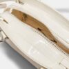 Geantă mini tote cu efect de nucă de cocos