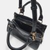 Geantă mini tote cu efect de nucă de cocos