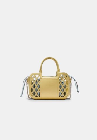 Geantă tote combinată tip coș Geantă tote combinată tip coș