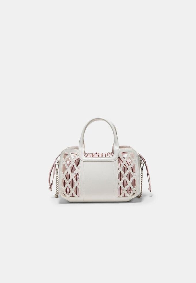 Geantă tote combinată tip coș Geantă tote combinată tip coș