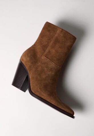 Ghete din piele în stil cowboy Ghete din piele în stil cowboy