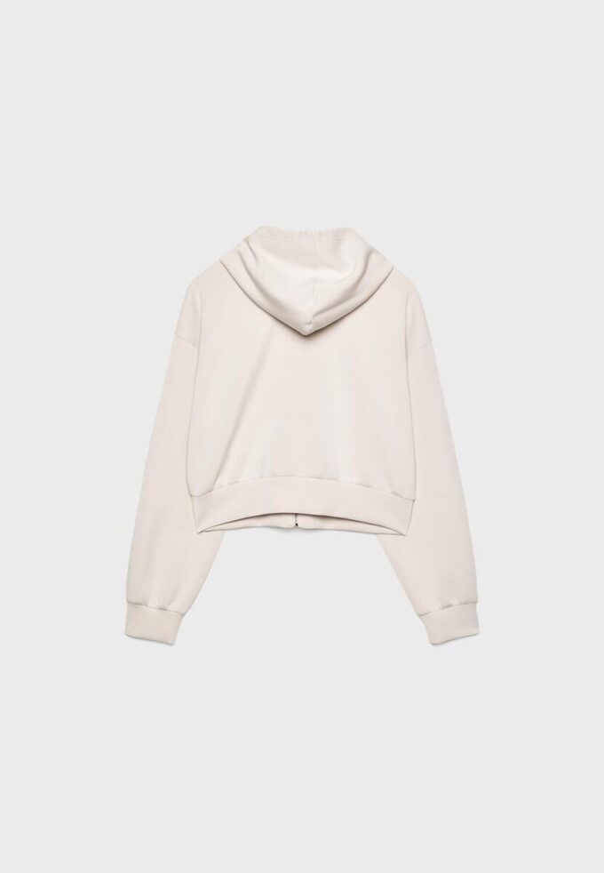 Hanorac cu fermoar Soft-Feel Hanorac cu fermoar Soft-Feel