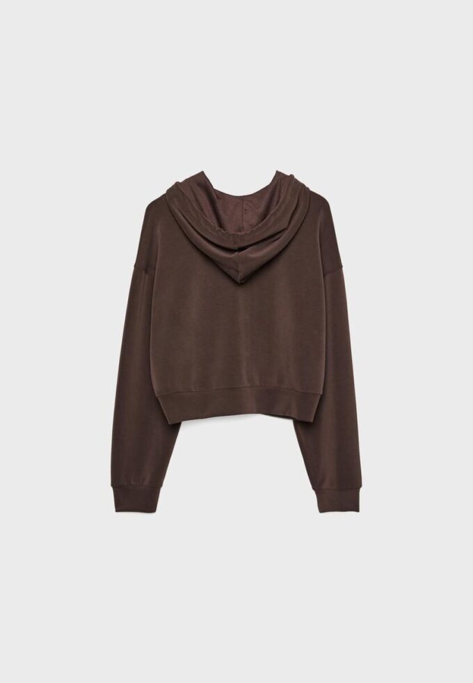 Hanorac cu fermoar Soft-Feel Hanorac cu fermoar Soft-Feel