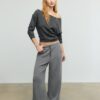 Hanorac Soft-Touch cu umerii goi Hanorac Soft-Touch cu umerii goi
