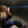 Jachetă bomber din imitație de piele de căprioară Jachetă bomber din imitație de piele de căprioară
