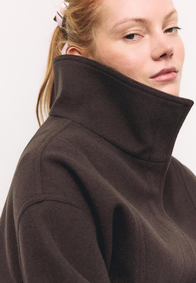Jachetă bomber Oversize Soft-Touch Jachetă bomber Oversize Soft-Touch